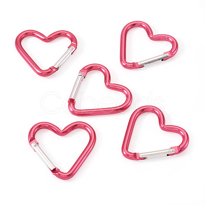 5Pcs Zinc Alloy Spring Gate Rings FIND-TA0009-73A-1