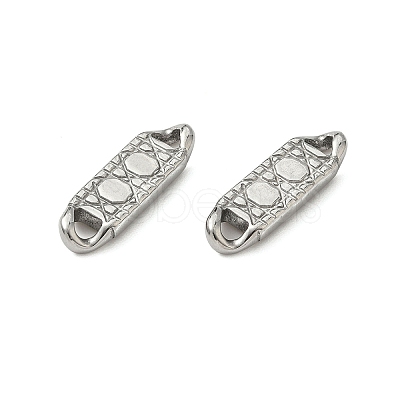 304 Stainless Steel Connector Charms STAS-K252-16P-1