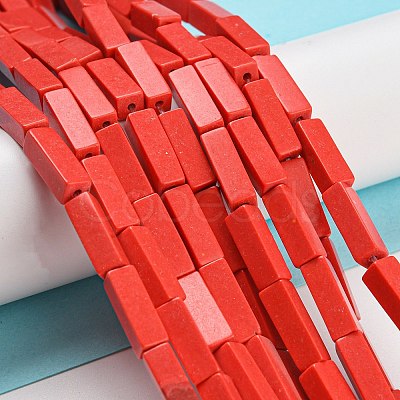 Synthetic Imperial Jasper Dyed Beads Strands G-D077-C01-02-1