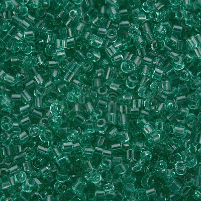 Transparent Glass Cylinder Beads SEED-S047-I-001-1