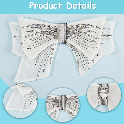 Ppolyester Thread Iron on/Sew On Patches PATC-WH20007-04A-02-1
