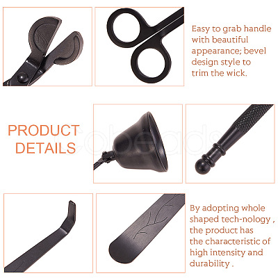 Candle Accessory Set AJEW-CP0001-14-1