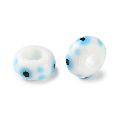 Handmade Lampwork European Beads LA-CBA0C61-01E-1