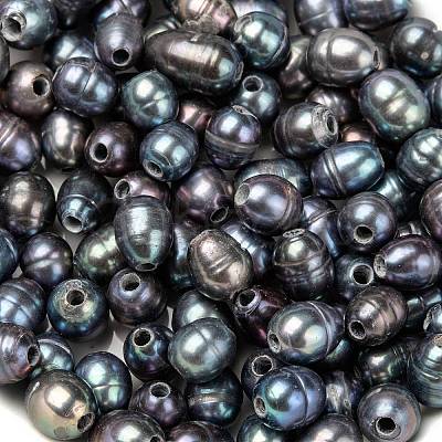 Large Hole Pearl Beads LS-PEAR-R064-03-1