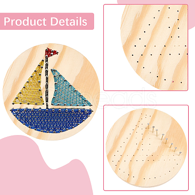 DIY String Arts Kit Set DIY-WH20050-55E-1