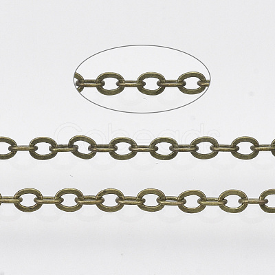 Brass Coated Iron Cable Chains CH-T002-05AB-1
