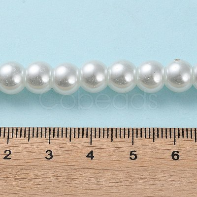 Glass Pearl Beads Strands HY-8D-B01-1