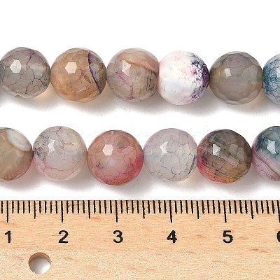 Natural Agate Beads Strands G-M437-C01-01X-1