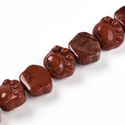 Natural Red Jasper Beads Strands G-M108-A12-01-1