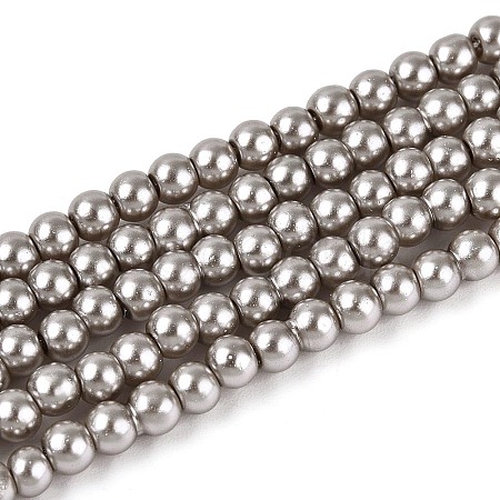 Baking Paint Glass Pearl Bead Strands HY-Q003-3mm-81-A-1