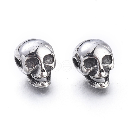 Halloween 304 Stainless Steel Beads STAS-F243-20AS-1