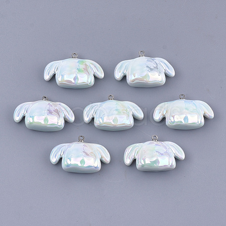 Handmade Porcelain Puppy Pendants X-PORC-T002-115A-1