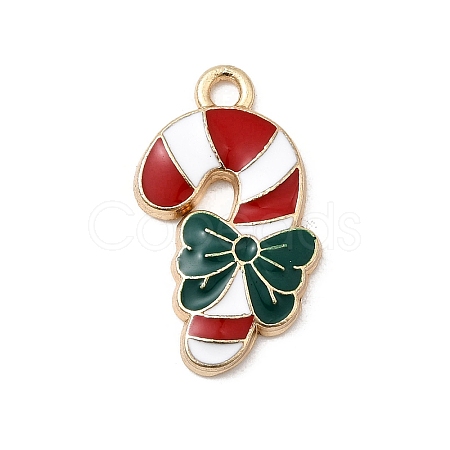 Christmas Alloy Enamel Pendants FIND-H055-17A-G01-1