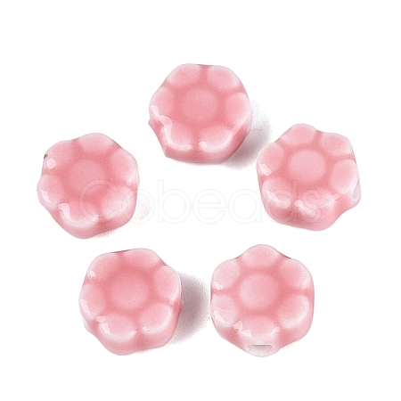 Vintage Handmade Porcelain Beads PORC-N013-25-29-1