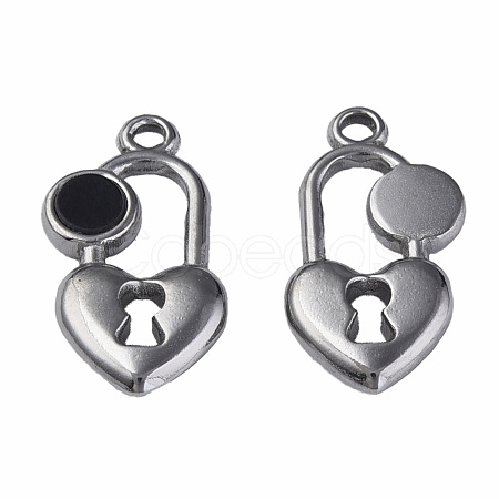 304 Stainless Steel Pendants STAS-N087-53-04P-1