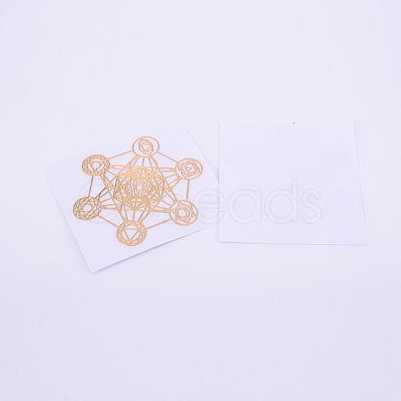 Self Adhesive Brass Stickers DIY-TAC0005-38B-2cm-1