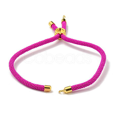 Nylon Cords Bracelet Makings Fit for Connector Charms AJEW-P116-01G-02-1