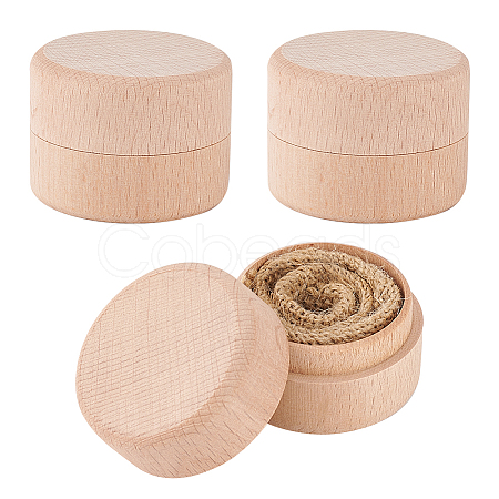 Wooden Ring Boxes CON-WH0078-24B-1