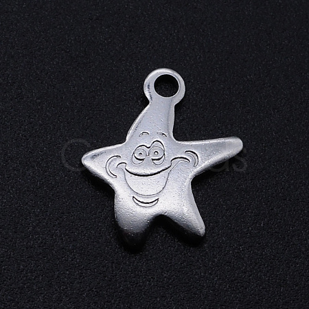 Tarnish Resistant 201 Stainless Steel Charms STAS-S105-T843-1