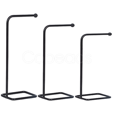3Pcs 3 Styles Iron Necklace Jewelry Display Rack NDIS-SC0001-01-1