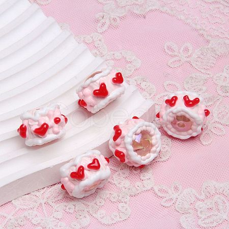 Opaque Acrylic Beads PW-WG55A91-09-1