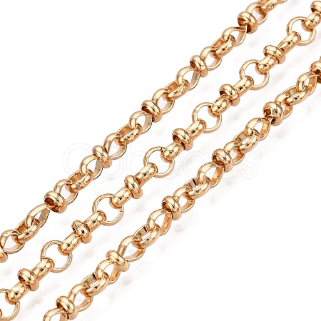 Iron Round Ring Link Chains CH-T005-09KCG-1