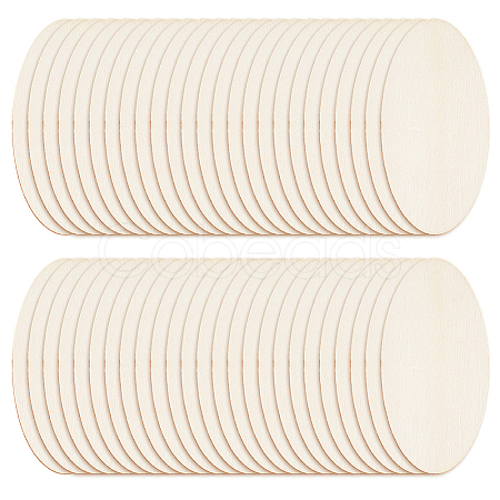 Oval Unfinished Wood Cutouts DIY-WH0604-07C-1