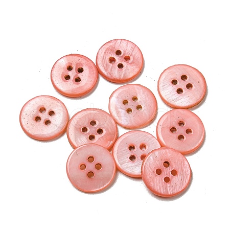 Freshwater Shell Buttons SHEL-C005-02D-1