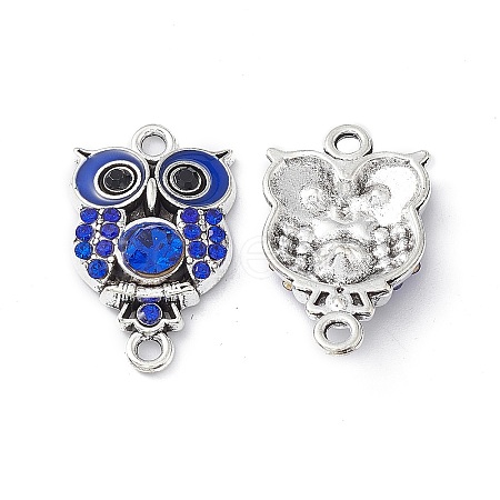 Alloy Rhinestone Connector Charms FIND-C019-10AS-03-1