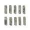 Natural Labradorite Pendants, Cuboid Charms, 24.5~25x6.5~7x6.5~7mm, Hole: 1.5mm