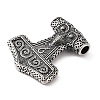 316 Surgical Stainless Steel Pendants STAS-Z073-02AS-01-2