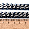 12MM 304 Stainless Steel Cuban Link Chain Necklaces NJEW-C099-04B-01-5