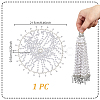 1Pc Plastic Pearl Mesh Headbands OHAR-GA0001-21-2