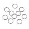 Non-Tarnish 304 Stainless Steel Open Jump Rings STAS-C040-01G-P-1