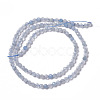 Natural Aquamarine Beads Strands G-F596-26-2mm-2