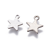 Tarnish Resistant 304 Stainless Steel Charms STAS-G190-27P-A-2