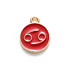 Alloy Enamel Pendants LS-X-ENAM-S124-01A-07D-2