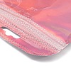 Plastic Glitter Holographic Packaging Yin-yang Resealable Bags OPP-D003-04D-3