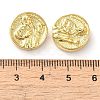 Rack Plating Brass Beads KK-C047-03G-3