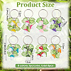 Resin Mushroom Keychain KEYC-PH01517-2