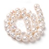 Natural Cultured Freshwater Pearl Beads Strands PEAR-L033-55-01-3