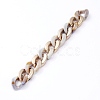 Handmade CCB Plastic Curb Chain AJEW-JB00678-04-2