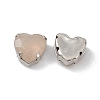 Heart Sew On Rhinestones OACR-E012-03B-P10-2