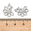 201 Stainless Steel Pendants STAS-F337-08P-3