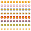 80Pcs 8 Colors Polyester Ornament Accessories DIY-FG0005-47-1