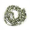 Baking Paint Glass Beads Strands DGLA-N003-6mm-C06-3