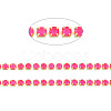 Brass Rhinestone Strass Chains CHC-N017-003B-B05-3