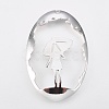 Brass Pendants KK-K230-02P-NF-1