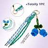 Polyester Pendant Keychains KEYC-TADJ0001-06B-2