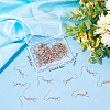 50Pcs 304 Stainless Steel Hooks STAS-BBC0001-49RG-7